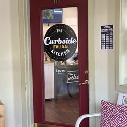 The Curbside Italian Kitchen - Entrance to the restaurant
