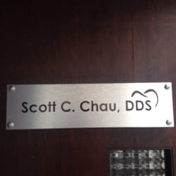 Chau Dental - Dr. Chau... Representing some bling on the door..... VIP entrance... ;)