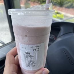 Strawberry banana smoothie Strawberry banana smoothie