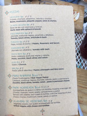 Menu photo 5 La Rana Vegana Los Cabos, BCS