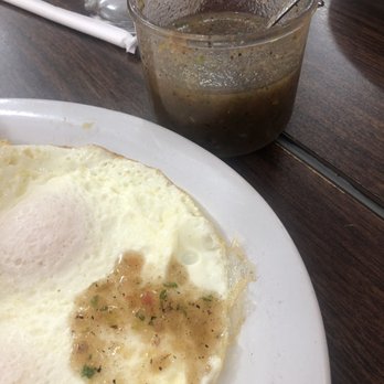 Rosy's Cafe - Housemade Hot sauce and eggs - American Near Me - Hayward, California
