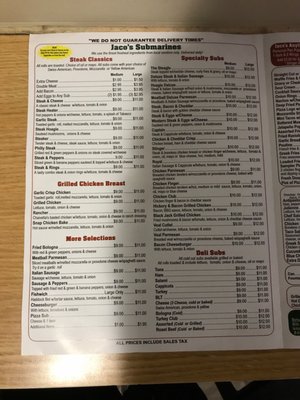 Menu photo 6 Jaco's Pizzeria Niagara Falls, NY Menu photo 6 Jaco's Pizzeria Niagara Falls, NY