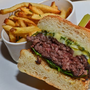ABC Kitchen - What else? The infamous Akaushi Cheeseburger with pickled jalapenos - Breakfast & Brunch Near Me - New York, New York ABC Kitchen - What else? The infamous Akaushi Cheeseburger with pickled jalapenos - Breakfast & Brunch Near Me - New York, New York