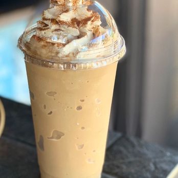 J.E.T.S. Espresso - Kahlua frappe one of my favorites. The whip cream and cinnamon on top is like the candle to the cake - Coffee & Tea Near Me - Bonita, California J.E.T.S. Espresso - Kahlua frappe one of my favorites. The whip cream and cinnamon on top is like the candle to the cake - Coffee & Tea Near Me - Bonita, California