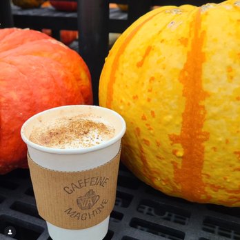 Caffeine Machine - Pumpkin Spice Latte - Coffee & Tea Near Me Caffeine Machine - Pumpkin Spice Latte - Coffee & Tea Near Me