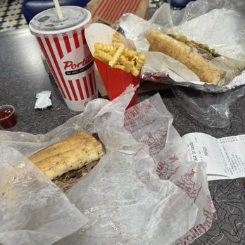 Portillo's - Italian Beef, fries, drink - Hot Dogs Near Me - Orlando, Florida Portillo's - Italian Beef, fries, drink - Hot Dogs Near Me - Orlando, Florida