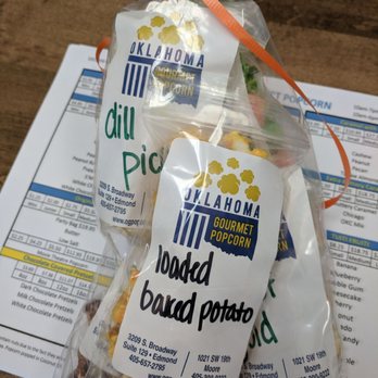 Oklahoma Gourmet Popcorn - They offer sample packets! - Popcorn Shops Near Me - Moore, Oklahoma Oklahoma Gourmet Popcorn - They offer sample packets! - Popcorn Shops Near Me - Moore, Oklahoma