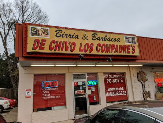 Birria & Barbacoa de Chivo Los Compadre's Taco Truck by null