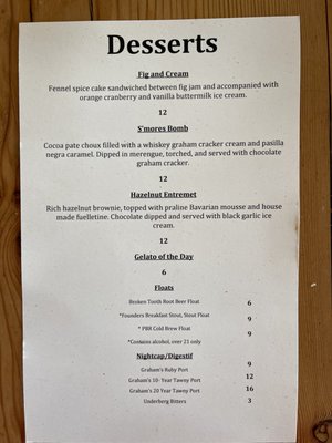 Menu photo 3 Rustic Goat Anchorage, AK