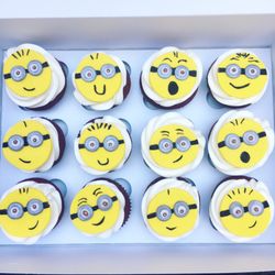 Sweet Crumb Cakery - Minion cupcakes