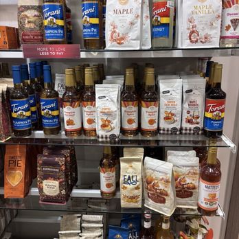 HomeGoods - Well stocked with coffee and syrups! - Department Stores Near Me - Lake Forest, California
