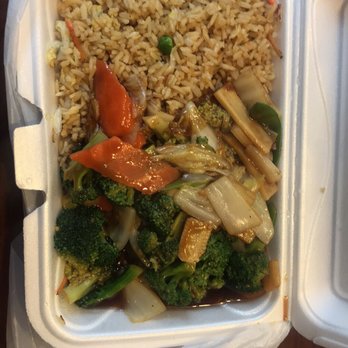 New China Sun - Lunch special with veggie fried rice and mixed vegetables. - Chinese Near Me - Huntsville, Alabama New China Sun - Lunch special with veggie fried rice and mixed vegetables. - Chinese Near Me - Huntsville, Alabama