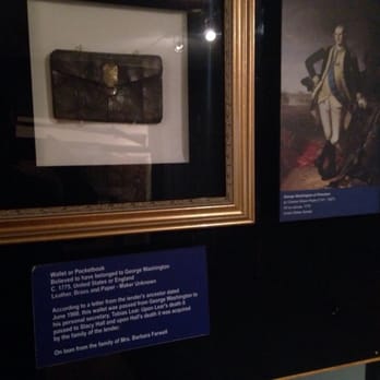 Old Barracks Museum - Washington's original wallet. - Landmarks & Historical Buildings Near Me - Trenton, New Jersey