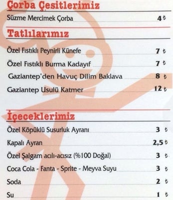 Menu photo 1 Bay Çöp Şiş Istanbul, 34
