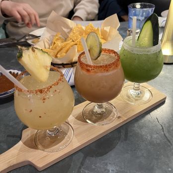 Cielito Cocina Mexicana - Margarita Flight - Mexican Near Me - Danville, California