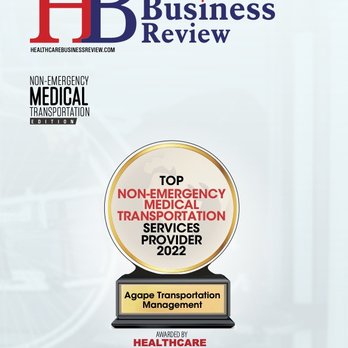 Agape Transportation Management - Agape was named one of Healthcare Buisness Review's Top NEMT providers in the Country for 2022 - Medical Transportation Near Me - Bronx, New York
