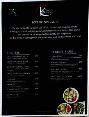 Menu photo 1 Ka Japanese Kitchen Mooresville, NC Menu photo 1 Ka Japanese Kitchen Mooresville, NC