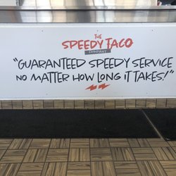 The Speedy Taco - Makes sense
