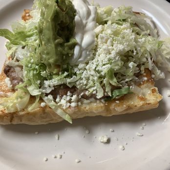 Mi Calvillo - Mollette - it reminds me of an open faced torta. - Mexican Near Me - Durham, North Carolina