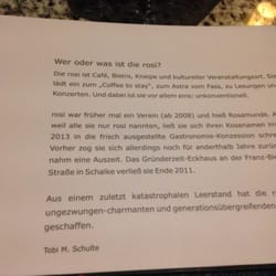 Rosi - Das Konzept