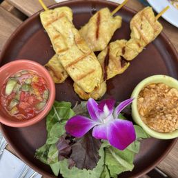 4 Piece Chicken Satay 4 Piece Chicken Satay