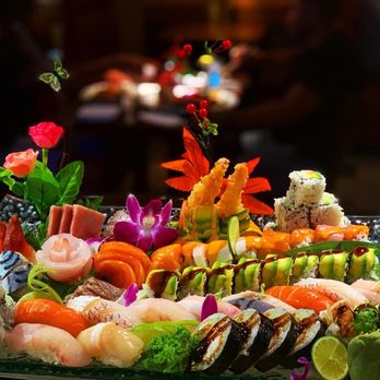 Jasmine Restaurant - a large platter of sushi - Japanese Near Me - Easton, Pennsylvania Jasmine Restaurant - a large platter of sushi - Japanese Near Me - Easton, Pennsylvania