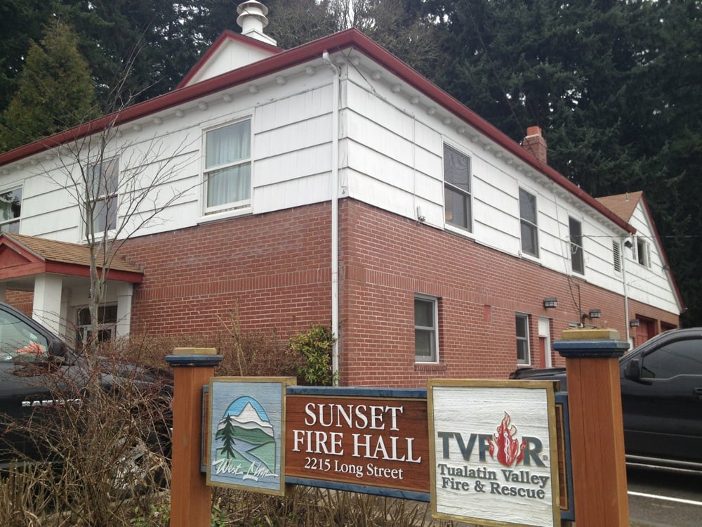 Sunset Fire Hall Logo