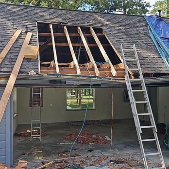 A-R Remodeling - We are repair the roof we have the process picture 1.2.3 - Flooring Near Me