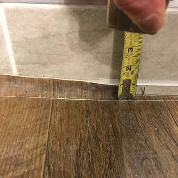 SERVPRO of Suffolk/Smithfield/Franklin - Once inch of flooring under the tub - Damage Restoration Near Me - Suffolk, Virginia