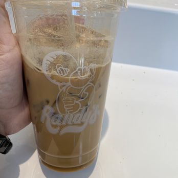 Randy's Donuts - Iced butter cream latte* - Donuts Near Me - Anaheim, California Randy's Donuts - Iced butter cream latte* - Donuts Near Me - Anaheim, California