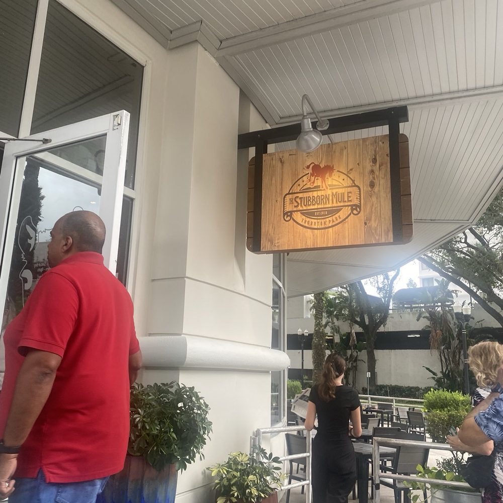 The Stubborn Mule - Signage - New American Near Me - Orlando, Florida The Stubborn Mule - Signage - New American Near Me - Orlando, Florida