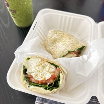 Bixby Joe - Veggie wrap: egg white, lettuce, cheese, tomato - Coffee & Tea Near Me - Long Beach, California Bixby Joe - Veggie wrap: egg white, lettuce, cheese, tomato - Coffee & Tea Near Me - Long Beach, California