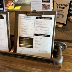 Quixotic Coffee - Menu