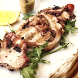 La Marinara - Gegrillter Polpo (Krake) mit Rucola