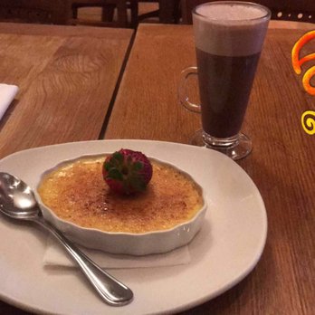 Quattro Caffe - Hot chocolate with some dessert - Italian Near Me - Costa Mesa, California