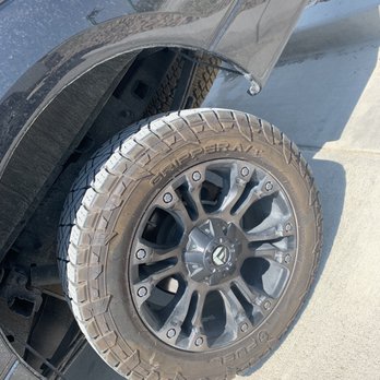 Discount Tire - Replaced this flat tire of mine and put on a better tire that helped my truck run more smoothly. - Tires Near Me - Saratoga Springs, Utah Discount Tire - Replaced this flat tire of mine and put on a better tire that helped my truck run more smoothly. - Tires Near Me - Saratoga Springs, Utah