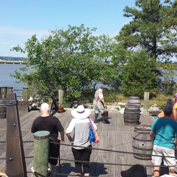 Jamestown Settlement - Morning presentation on firing canons - Museums Near Me - Williamsburg, Virginia