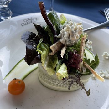 Chez Francois Restaurant - Salad with Rorkfort Blue - French Near Me - Vermilion, Ohio Chez Francois Restaurant - Salad with Rorkfort Blue - French Near Me - Vermilion, Ohio
