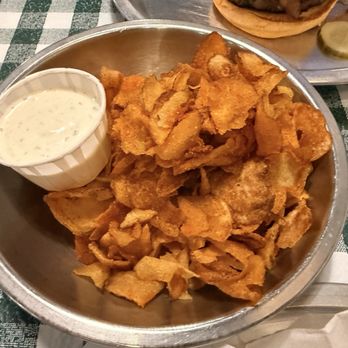 Rodeo Goat - Arlington - HOMEMADE GOAT CHIPS - Burgers Near Me - Arlington, Texas