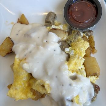Bonnie B's - Sausage Scramble - Breakfast & Brunch Near Me - Greenfield, Massachusetts Bonnie B's - Sausage Scramble - Breakfast & Brunch Near Me - Greenfield, Massachusetts