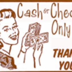 The Cutting Edge Salon - Yes, cash or check only accepted, please. Thank you!