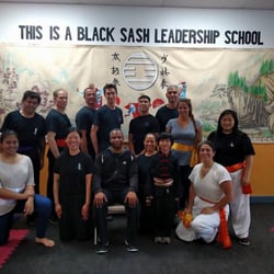 Edgewater Kung Fu Academy - A family that kicks together, sticks together. A tight knit family indeed,