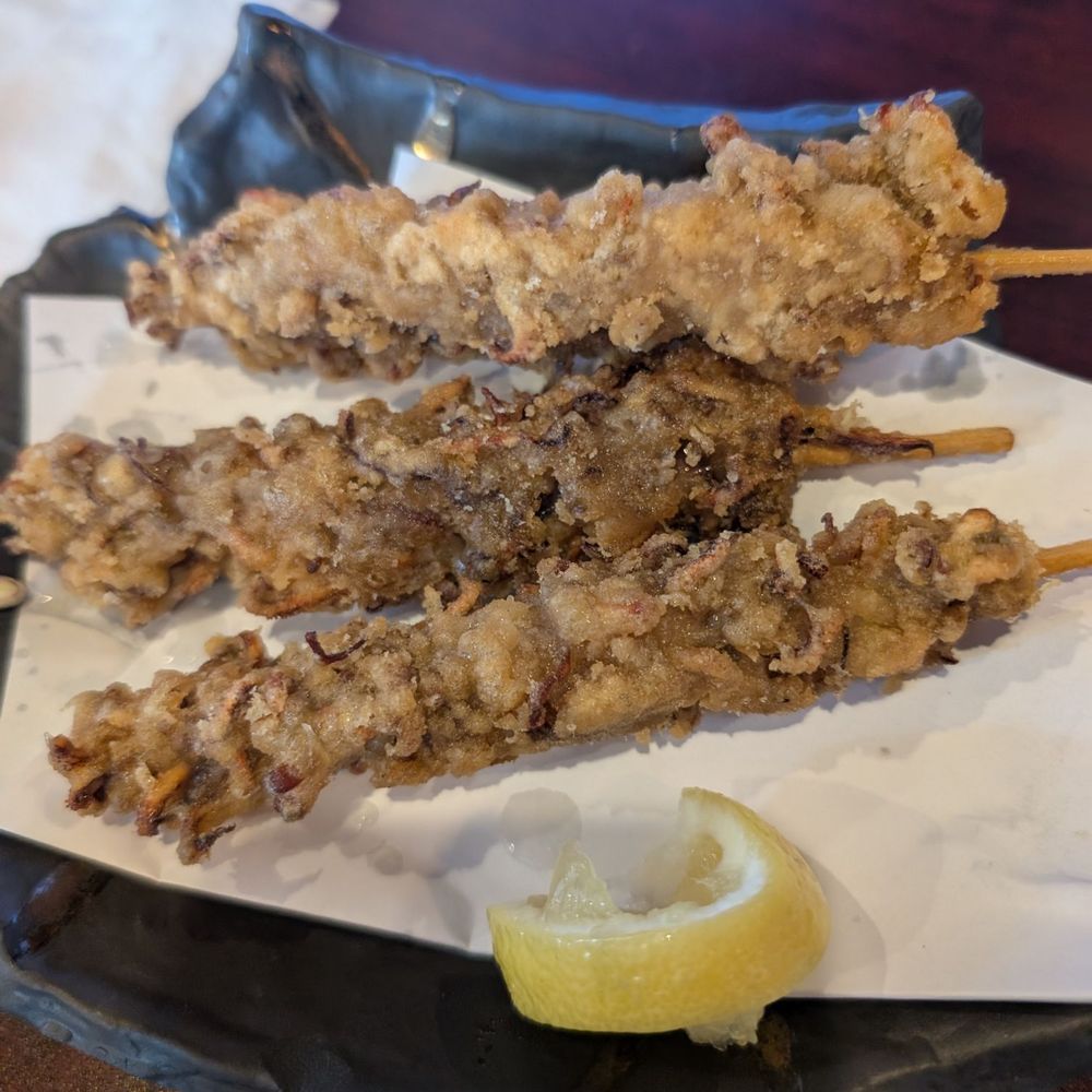 Marumi Sushi - Skewered squid - Japanese Near Me - Plantation, Florida Marumi Sushi - Skewered squid - Japanese Near Me - Plantation, Florida