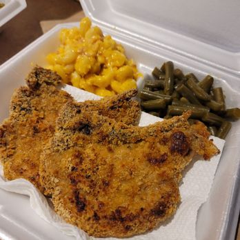 Albertsons - Panko crusted oven chops, loaded baked mac, green beans. My haul from Albertsons today. I cooked it, they don't. - Grocery Near Me - Fort Worth, Texas