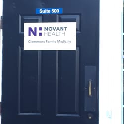 Clemmons Family Practice - They are located on the back side of building and on the sharp curve of Stadium Drive! Easy to miss!