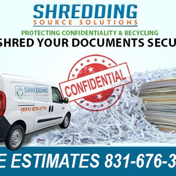 Shredding Source Solutions - Shred your documents securely. Shredding Source Solutions, Servicing Monterey, San Benito, Santa Clara, and Santa Cruz Counties. - Shredding Services Near Me - Salinas, California Shredding Source Solutions - Shred your documents securely. Shredding Source Solutions, Servicing Monterey, San Benito, Santa Clara, and Santa Cruz Counties. - Shredding Services Near Me - Salinas, California
