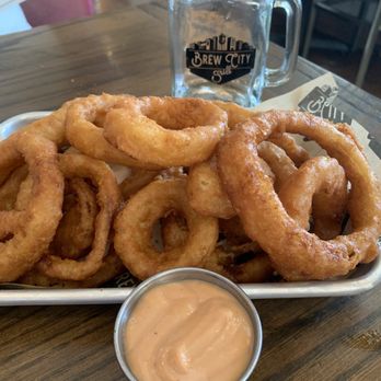 Brew City Grill - ONION RINGS - Burgers Near Me - Campbell, California