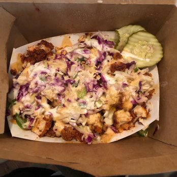 Baba's Hot Chicken - loaded fries - Chicken Shop Near Me - Riverside, California Baba's Hot Chicken - loaded fries - Chicken Shop Near Me - Riverside, California