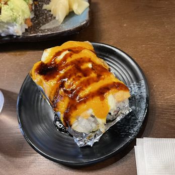 Sushi Uma - Lion King Roll at Sushi Uma in San Francisco. - Sushi Bars Near Me - San Francisco, California Sushi Uma - Lion King Roll at Sushi Uma in San Francisco. - Sushi Bars Near Me - San Francisco, California