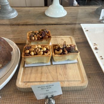 Tatte Bakery & Cafe | Emerson - Cute presentation for the mixed nuts - Cafes Near Me - Boston, Massachusetts Tatte Bakery & Cafe | Emerson - Cute presentation for the mixed nuts - Cafes Near Me - Boston, Massachusetts